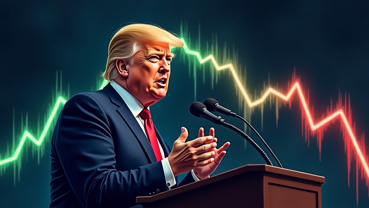 Trump speech and crypto fall