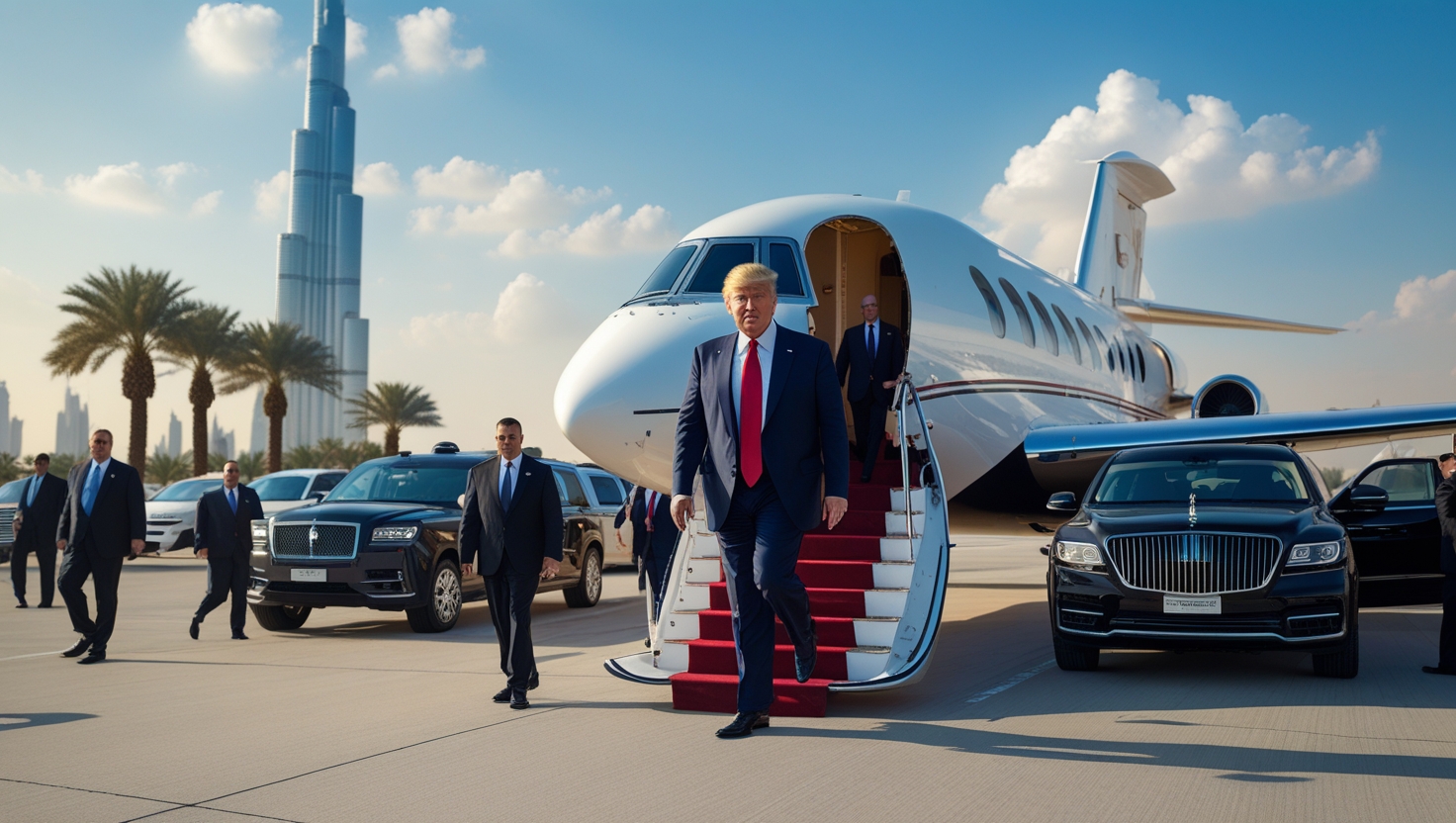 trump in dubai